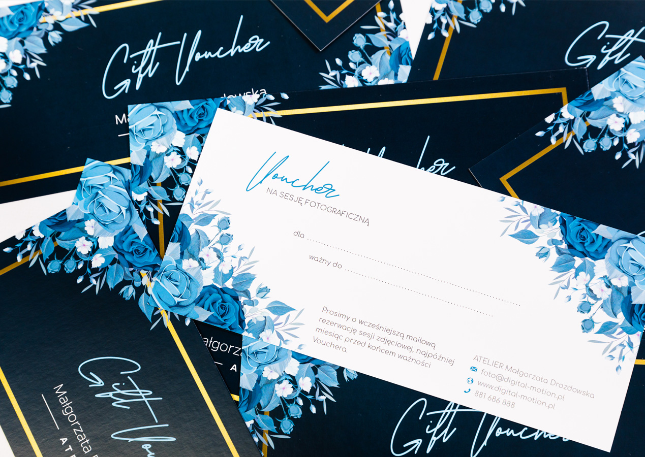 voucher na sesję zdjęciową