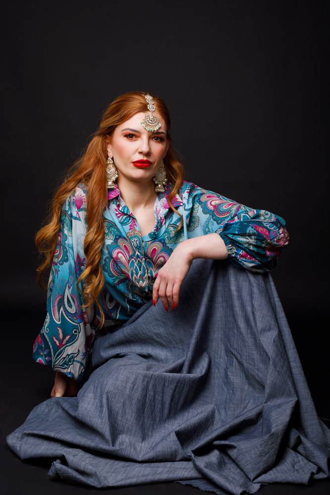 barokowa sesja kobieca