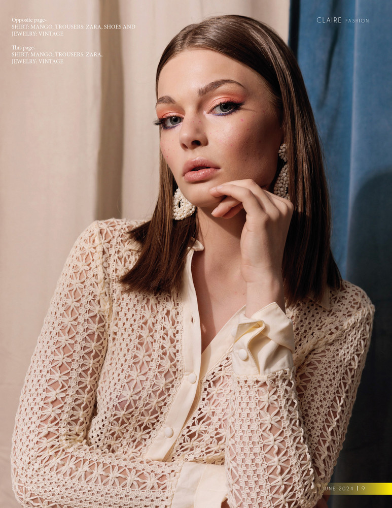 sesja testowa modelki